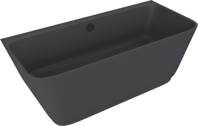 SKYLLA wanna wolnostojąca przyścienna 169x75x60cm, kompozyt, antracyt mat