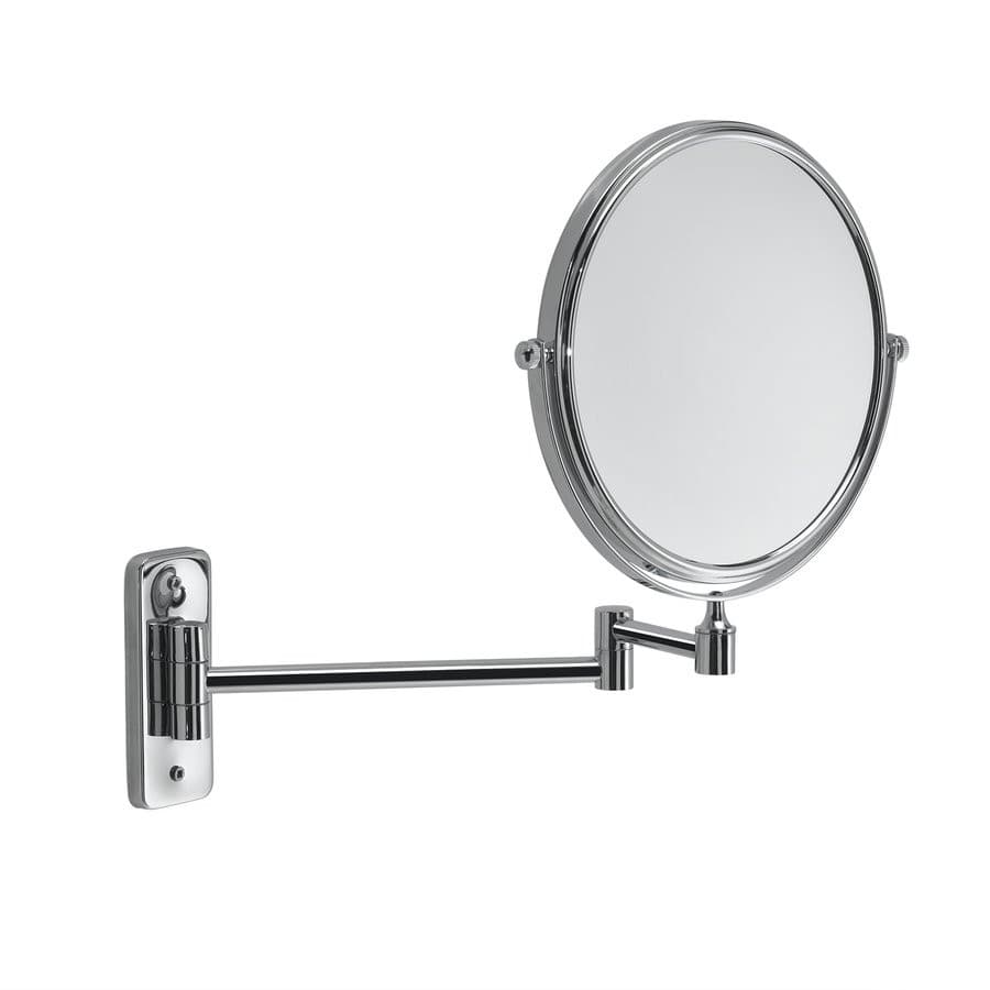 GAIA dwustronne lusterko kosmetyczne chrom 180mm