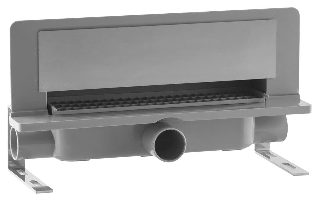 INTRAMURA odpływ liniowy z rusztem ze stali nierdzewnej, L-350, DN40