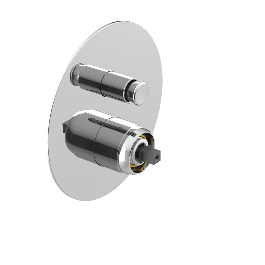 Korpus podtynkowy do baterii prysznicowej ULTRAMIX 2 wyjścia chrom