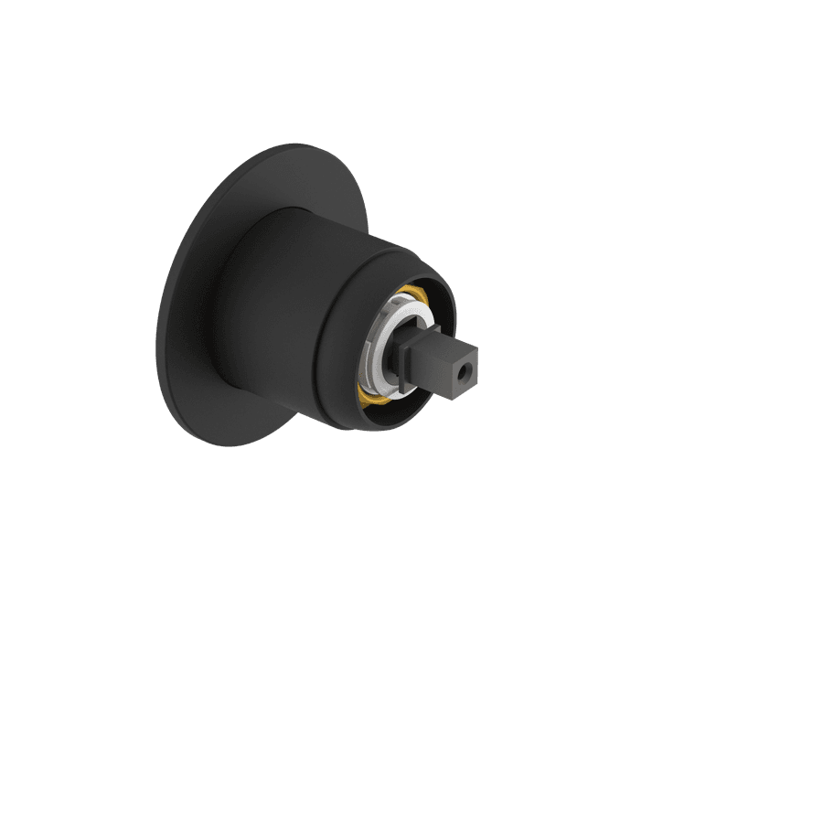 ULTRAMIX korpus do baterii prysznicowej podtynkowej czarny mat