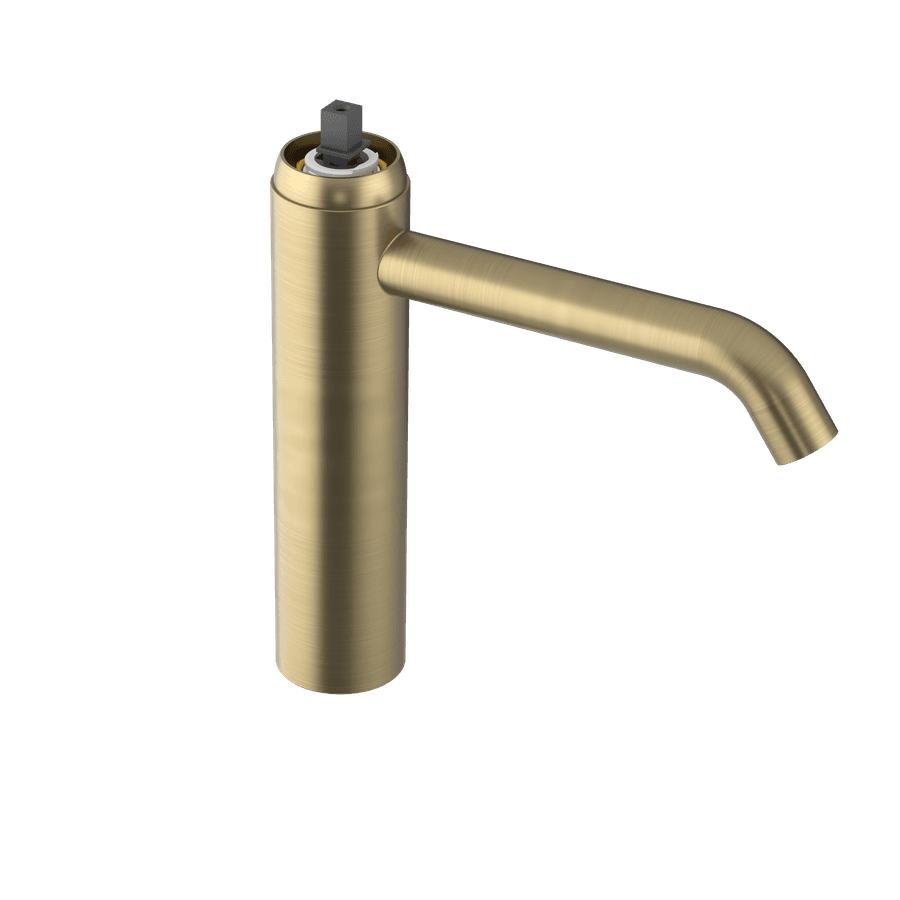 ULTRAMIX korpus średni baterii umywalkowej bez odpływu, matowy złoty