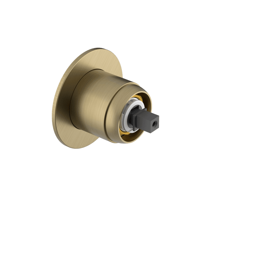 Korpus baterii prysznicowej podtynkowej ULTRAMIX mosiądz złoto mat