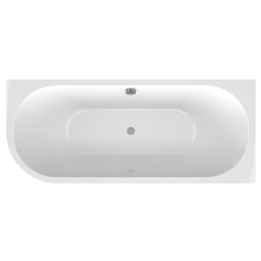 VIVA R MONOLITH wanna wolnostojąca przyścienna 180x75x60cm, biały/agila