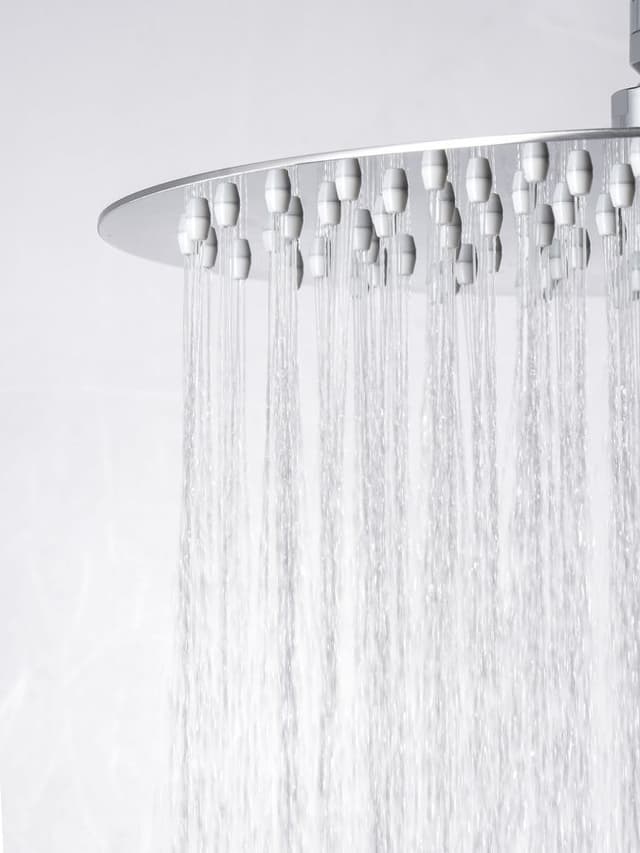 RAINFALL słuchawka prysznicowa, 250x250mm, stal nierdzewna połysk
