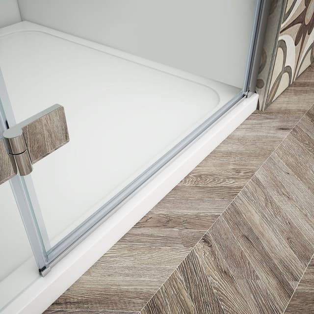 TRINITY CHROME kabina prysznicowa 1200x1000mm, szkło czyste, lewa