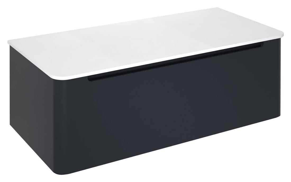 KERALA szafka pod umywalkę 100x35x47,5 cm, antracyt mat, 1 szuflada