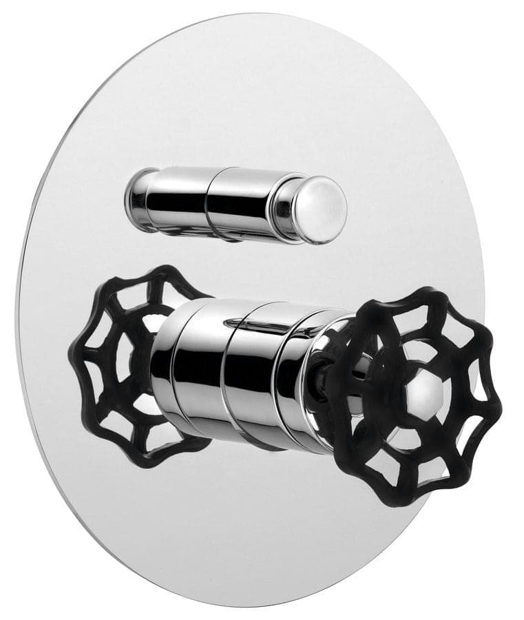 INDUSTRY bateria podtynkowa do obsługi dwóch wyjść wody, chrom/złoty 5185XTT