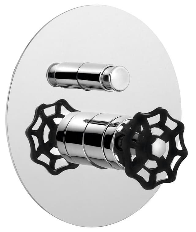 INDUSTRY bateria podtynkowa do obsługi dwóch wyjść wody, chrom/złoty 5185XTT