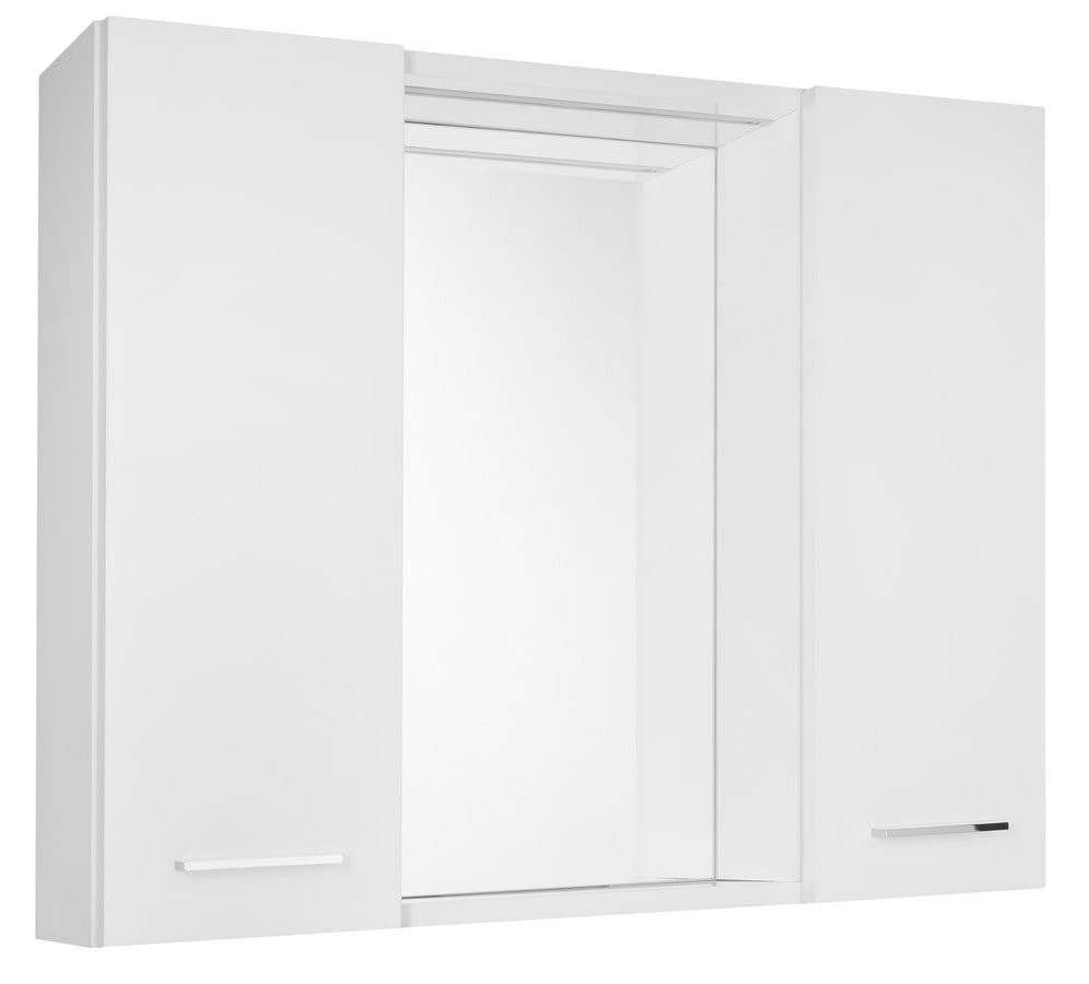 ZOJA/KERAMIA FRESH STRIP szafka z lustrem i oświetleniem LED, 70x60x14cm, biały