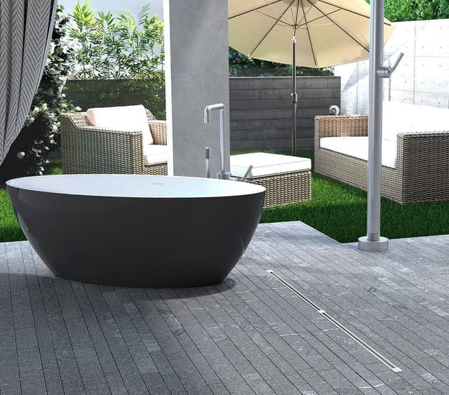 SUMISURA odpływ liniowy z rusztem ze stali nierdzewnej, L-450-1230, DN50