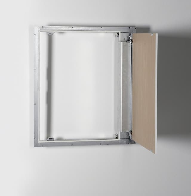ZARZ drzwiczki rewizyjne pod płytki 60x90cm, otwieranie klik-klak, kółko podporowe