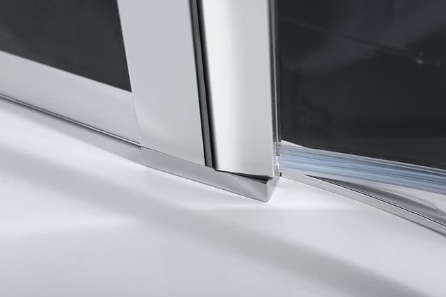 ZOOM kabina prysznicowa półokrągła 1000x1000mm, szkło czyste, prawa