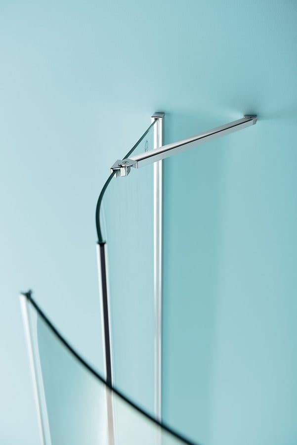 ZOOM kabina prysznicowa półokrągła 1000x1000mm, szkło czyste, lewa