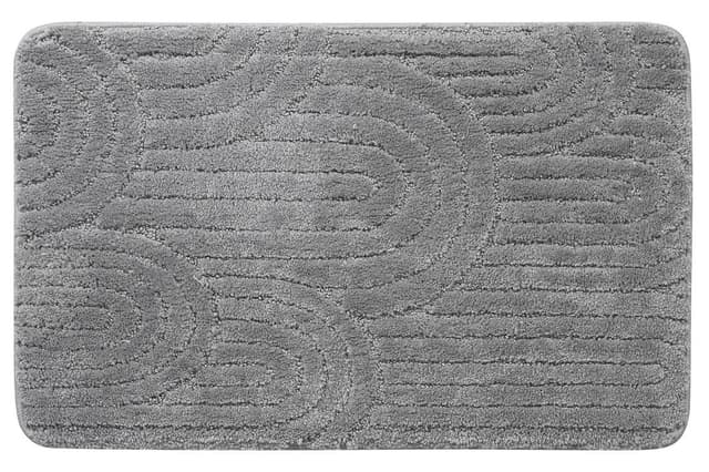 RIST dywanik łazienkowy, 50x80cm, 100% polyester, antypoślizgowa, szary