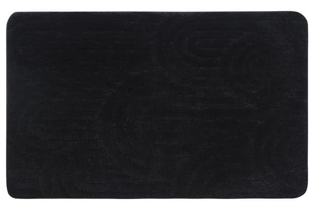 RIST dywanik łazienkowy, 50x80cm, 100% polyester, antypoślizgowy, czarny