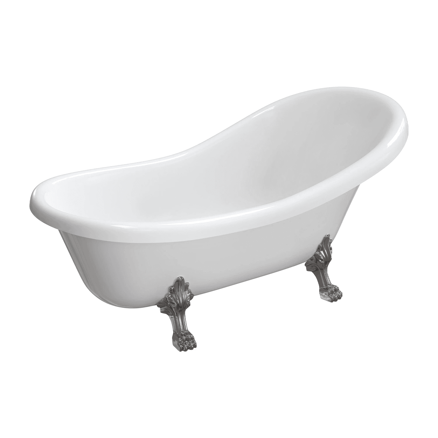 ATENA COMFORT M+ wanna wolnostojąca, 175 x 82 cm, biały połysk