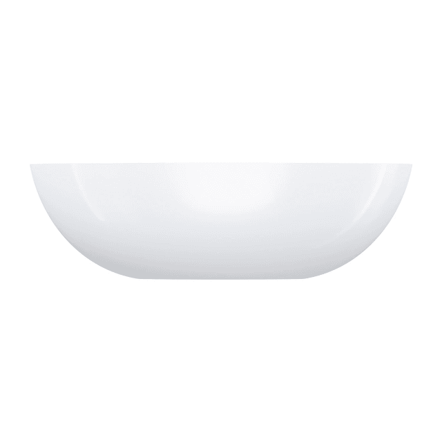 SHELL M+ umywalka nablatowa, 50 x 32 cm, biały połysk