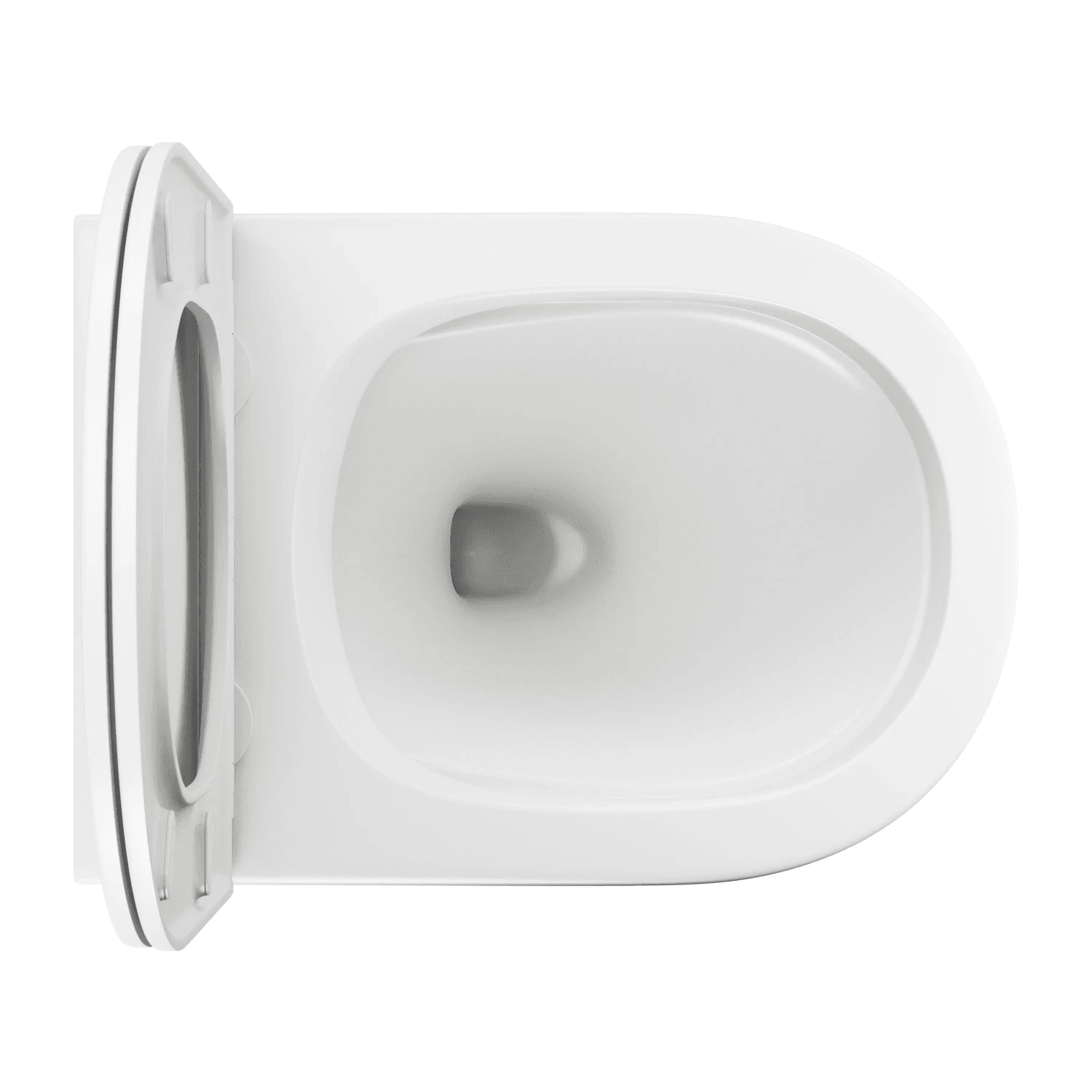 OTTAWA miska toaletowa wisząca z deską wolnoopadającą, 49 x 37 cm, biały mat