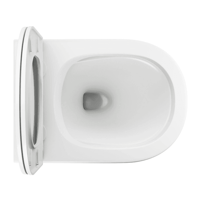 OTTAWA miska toaletowa wisząca z deską wolnoopadającą, 49 x 37 cm, biały mat