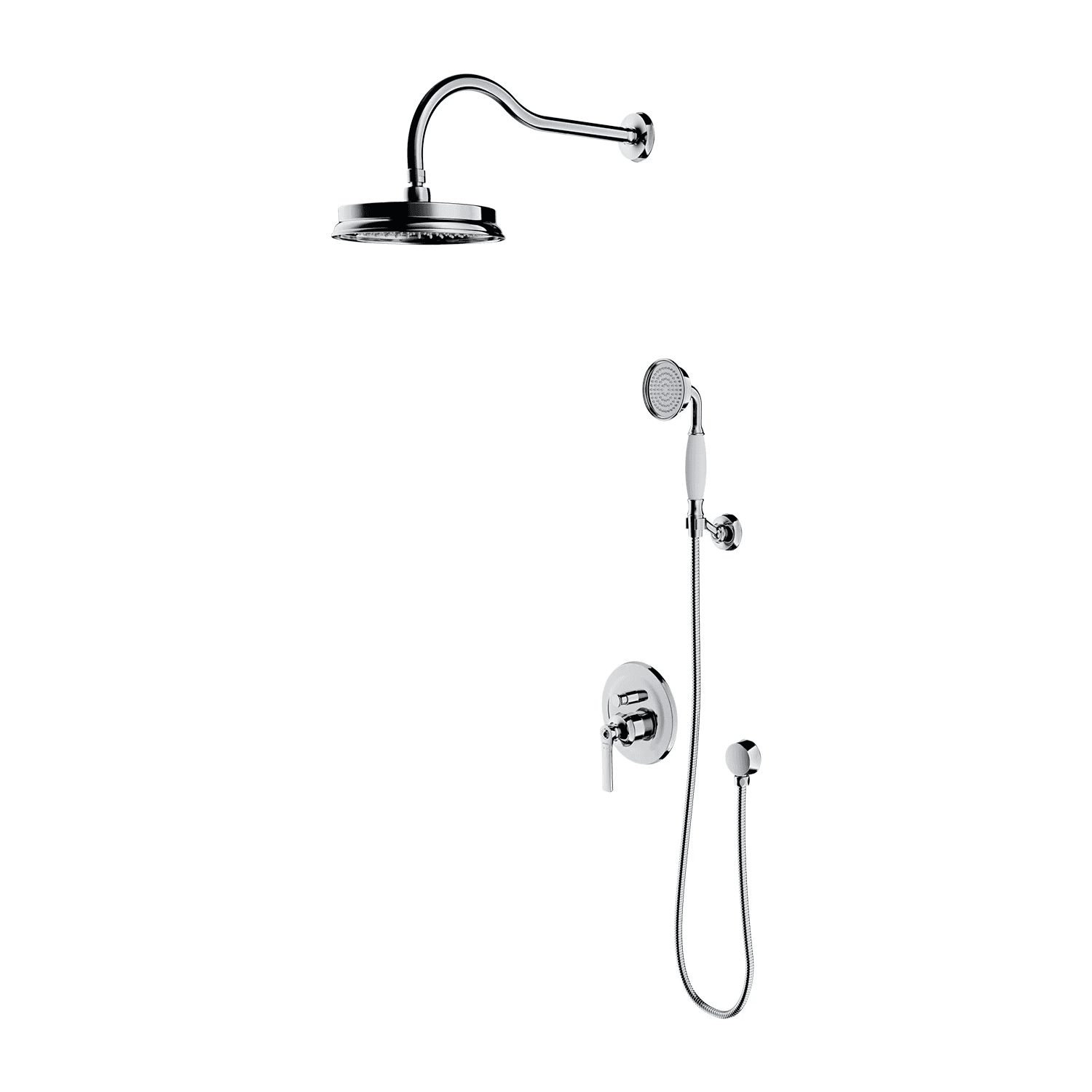 ARMANCE system prysznicowy podtynkowy, chrom połysk