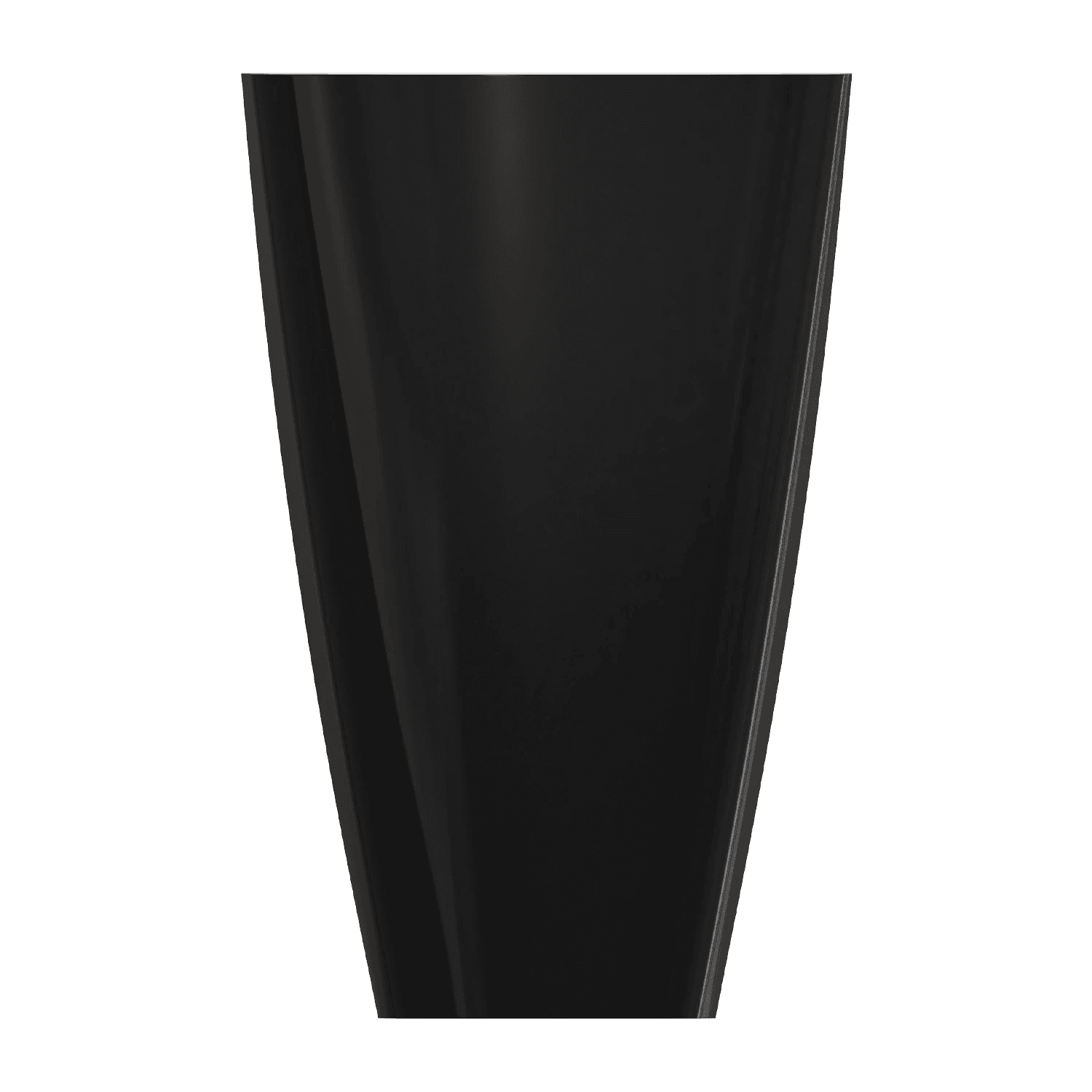 SIENA M+ umywalka wolnostojąca, 55 x 43 cm, biały/czarny połysk