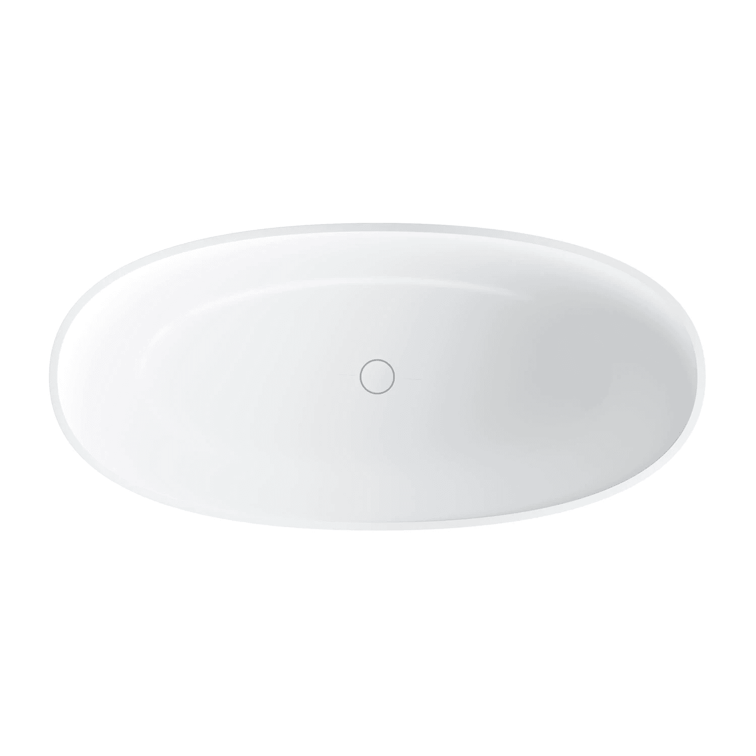 SHELL M+ wanna wolnostojąca, 160 x 75 cm, biały mat