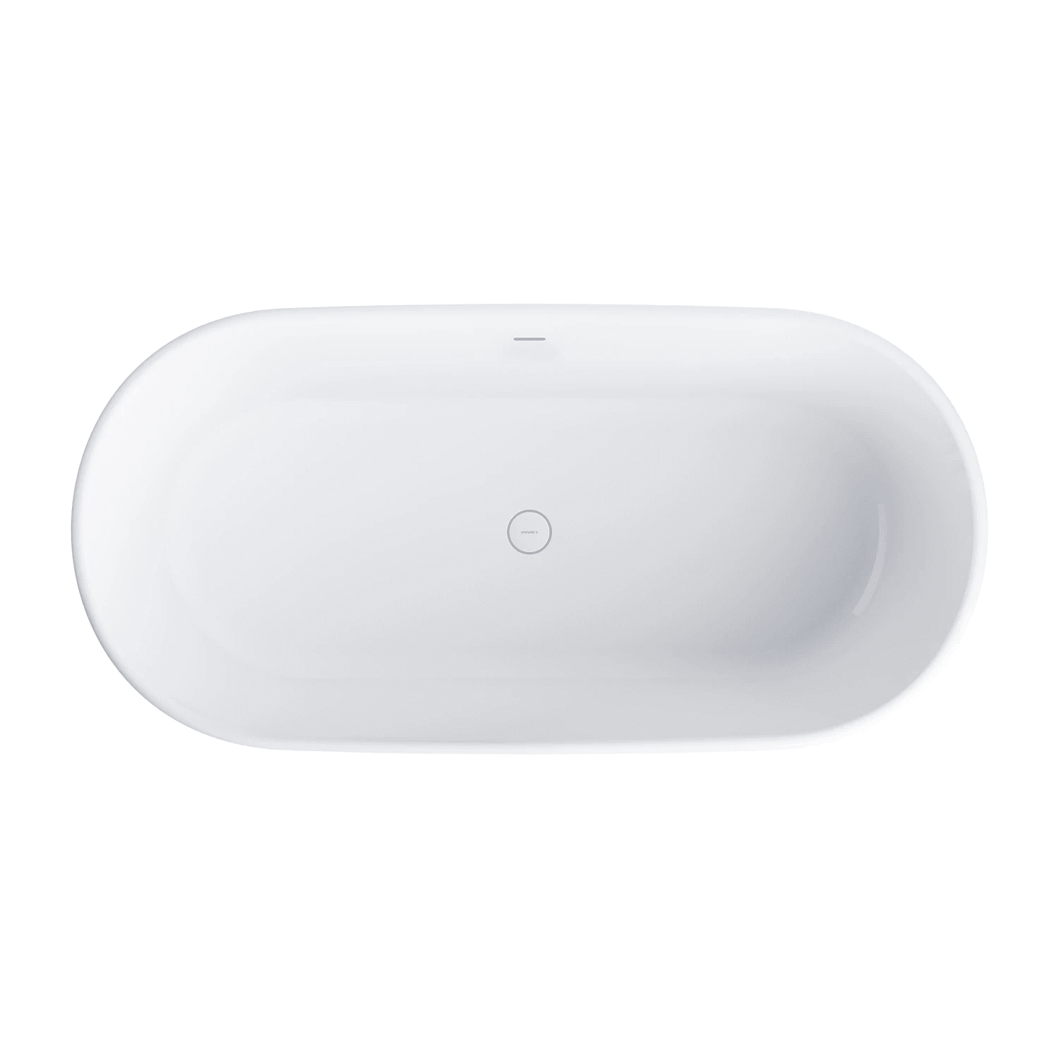 CLASSICA M+ wanna wolnostojąca z przelewem, 170 x 84 cm, biały połysk