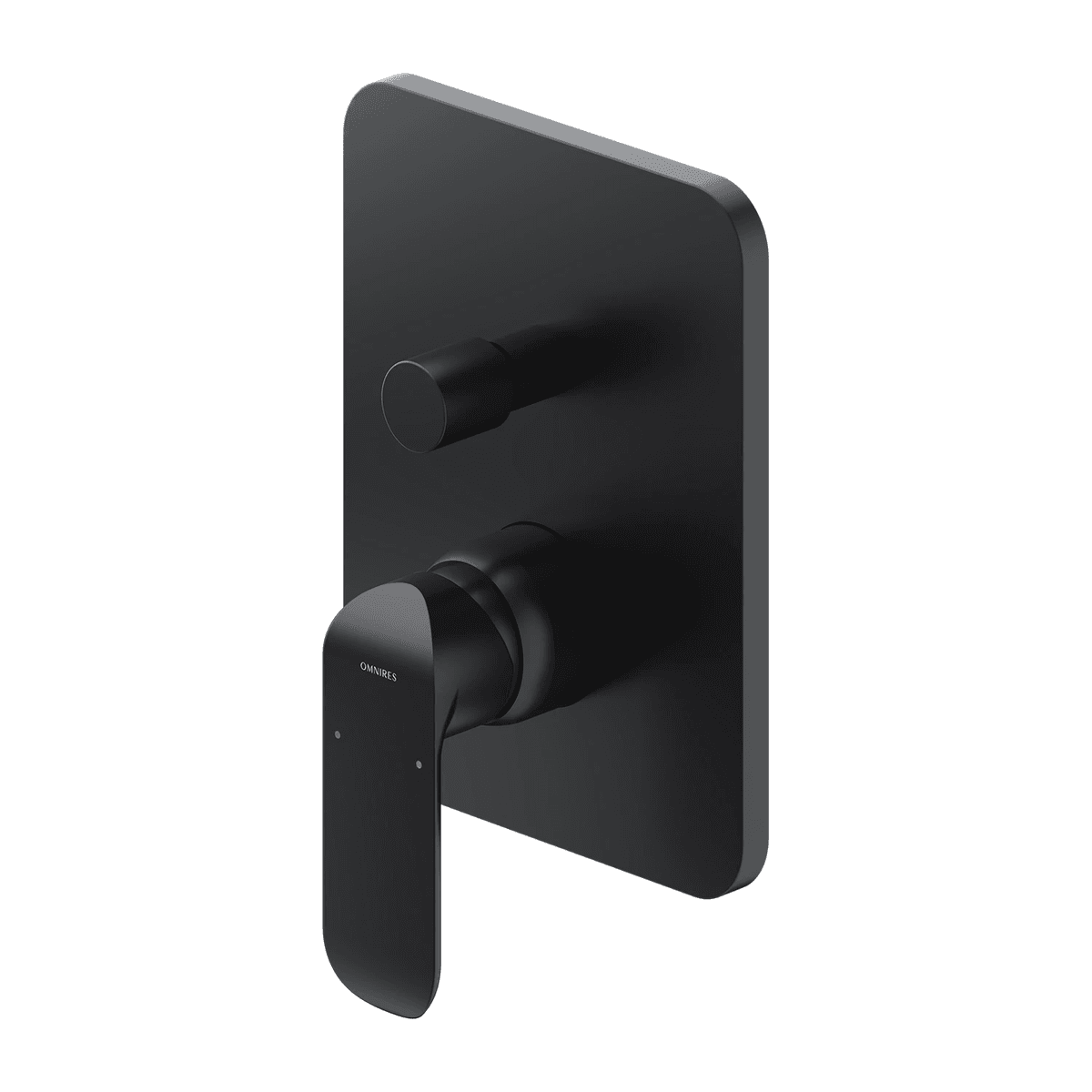 SACRAMENTO bateria prysznicowo-wannowa podtynkowa, czarny mat