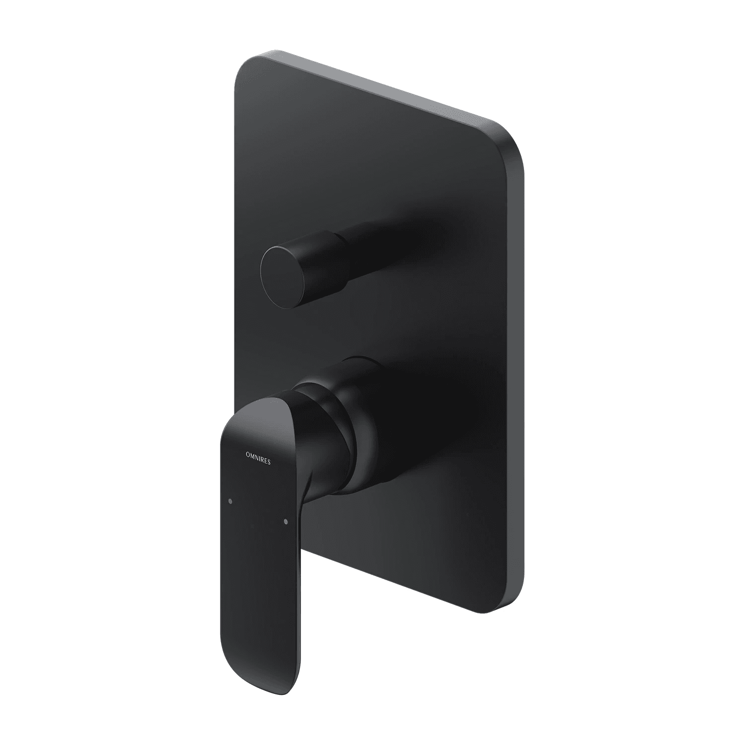 SACRAMENTO bateria prysznicowo-wannowa podtynkowa, czarny mat