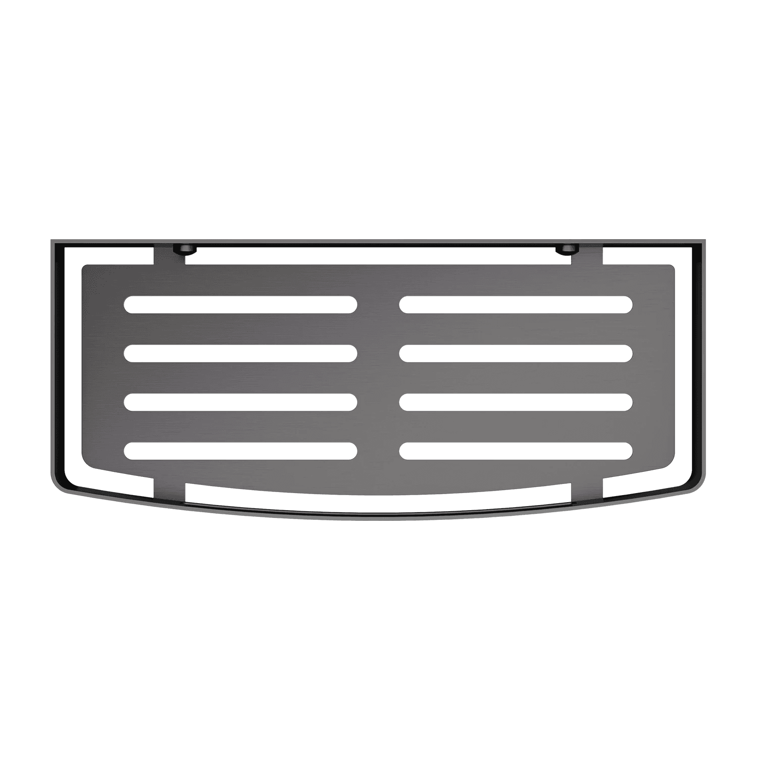 UNI koszyk prysznicowy, 30 x 5 x 13 cm, antracyt szczotkowany