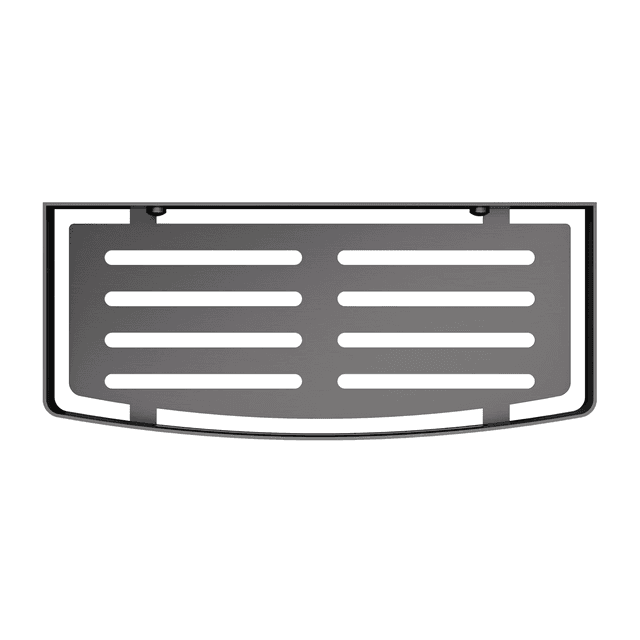 UNI koszyk prysznicowy, 30 x 5 x 13 cm, antracyt szczotkowany