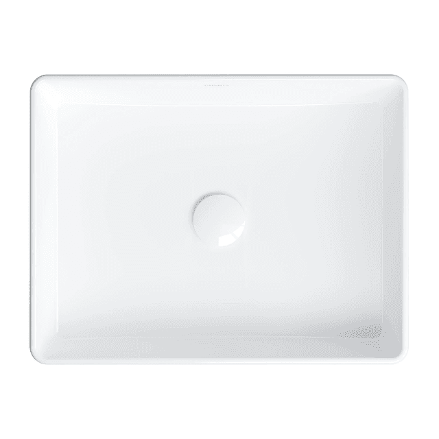 PASADENA umywalka nablatowa, 47 x 36 cm, biały połysk