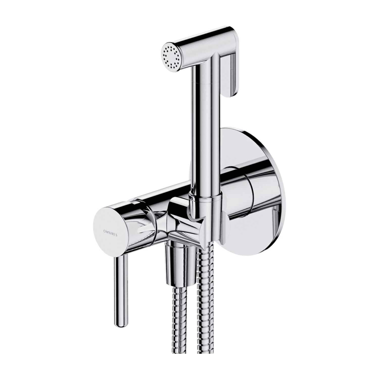 Y system bidetowy podtynkowy, chrom połysk