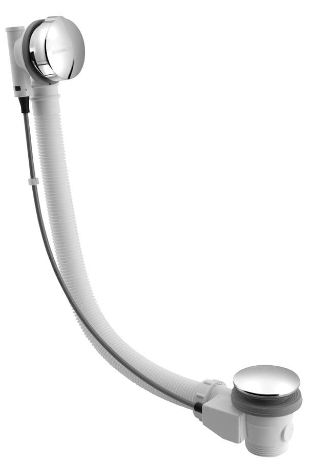 Zestaw odpływowy z automatycznym korkiem, długość 575mm, chrom