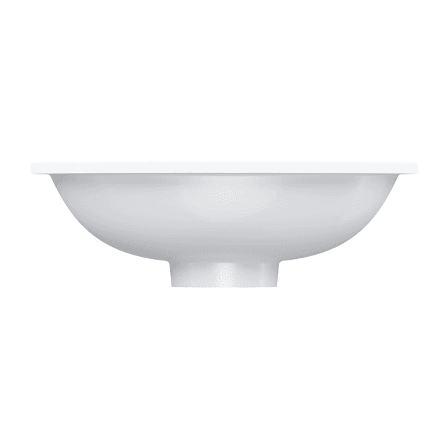 SHELL M+ umywalka podblatowa, 38 x 25 cm, biały połysk