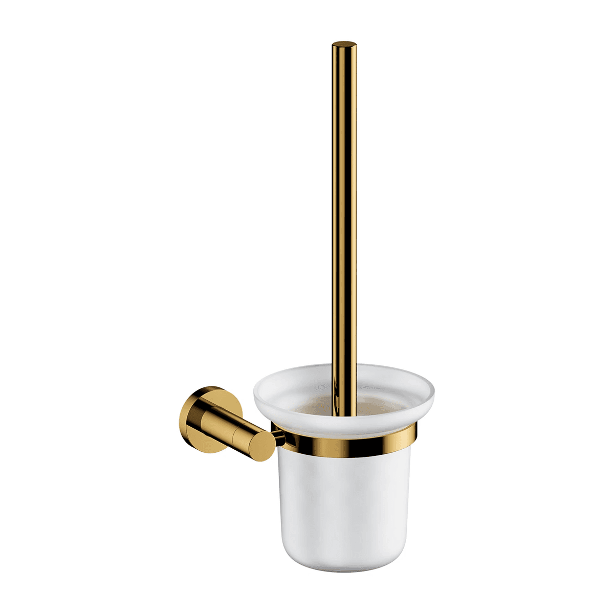 MODERN PROJECT szczotka toaletowa wisząca, złoty połysk