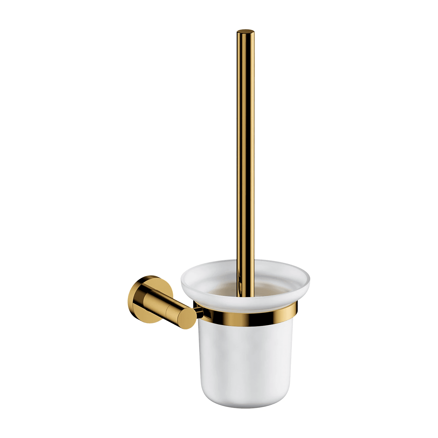 MODERN PROJECT szczotka toaletowa wisząca, złoty połysk