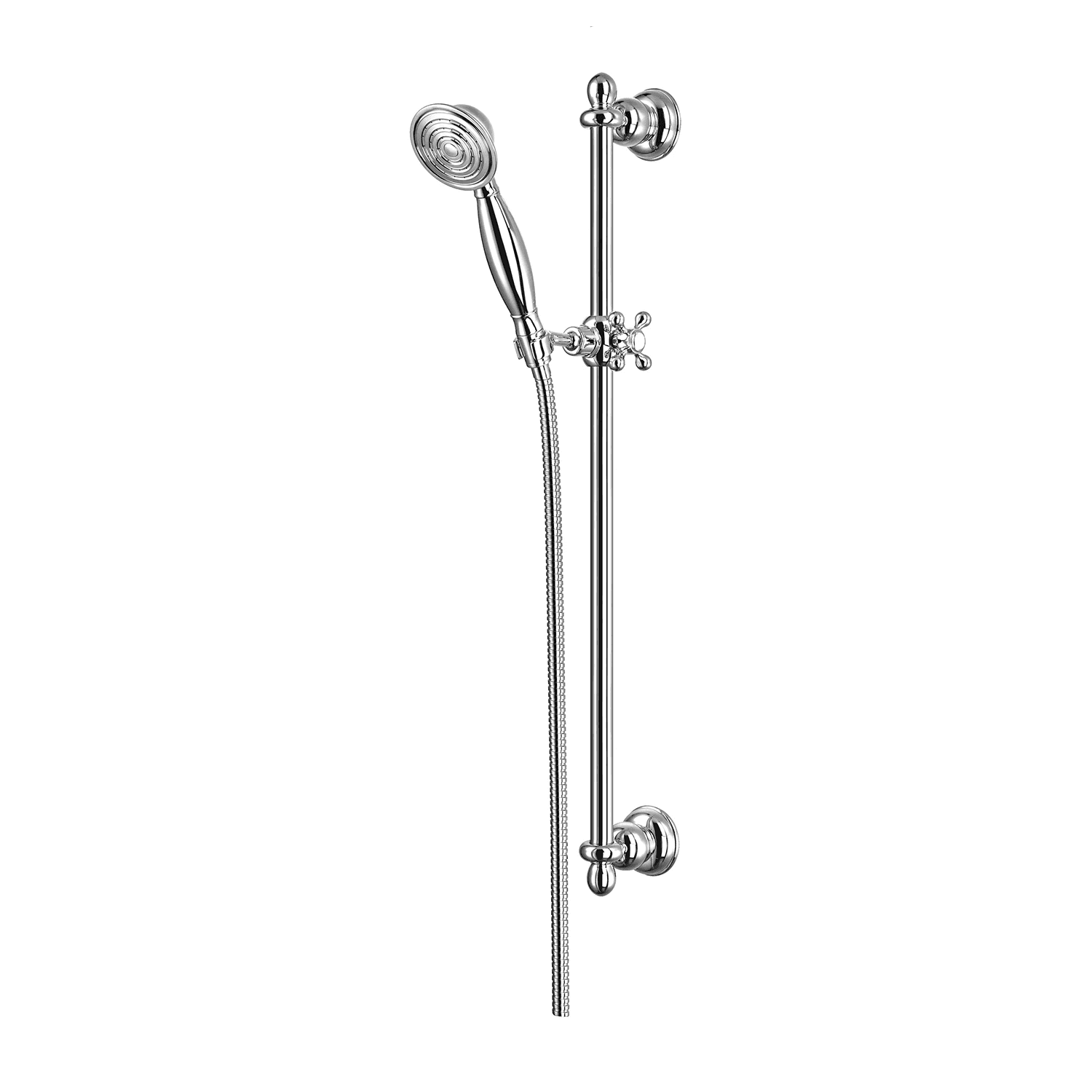 ART DECO zestaw prysznicowy suwany, chrom połysk