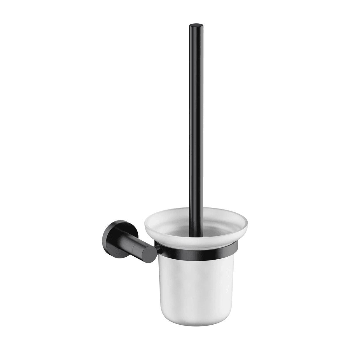 MODERN PROJECT szczotka toaletowa wisząca, antracyt szczotkowany