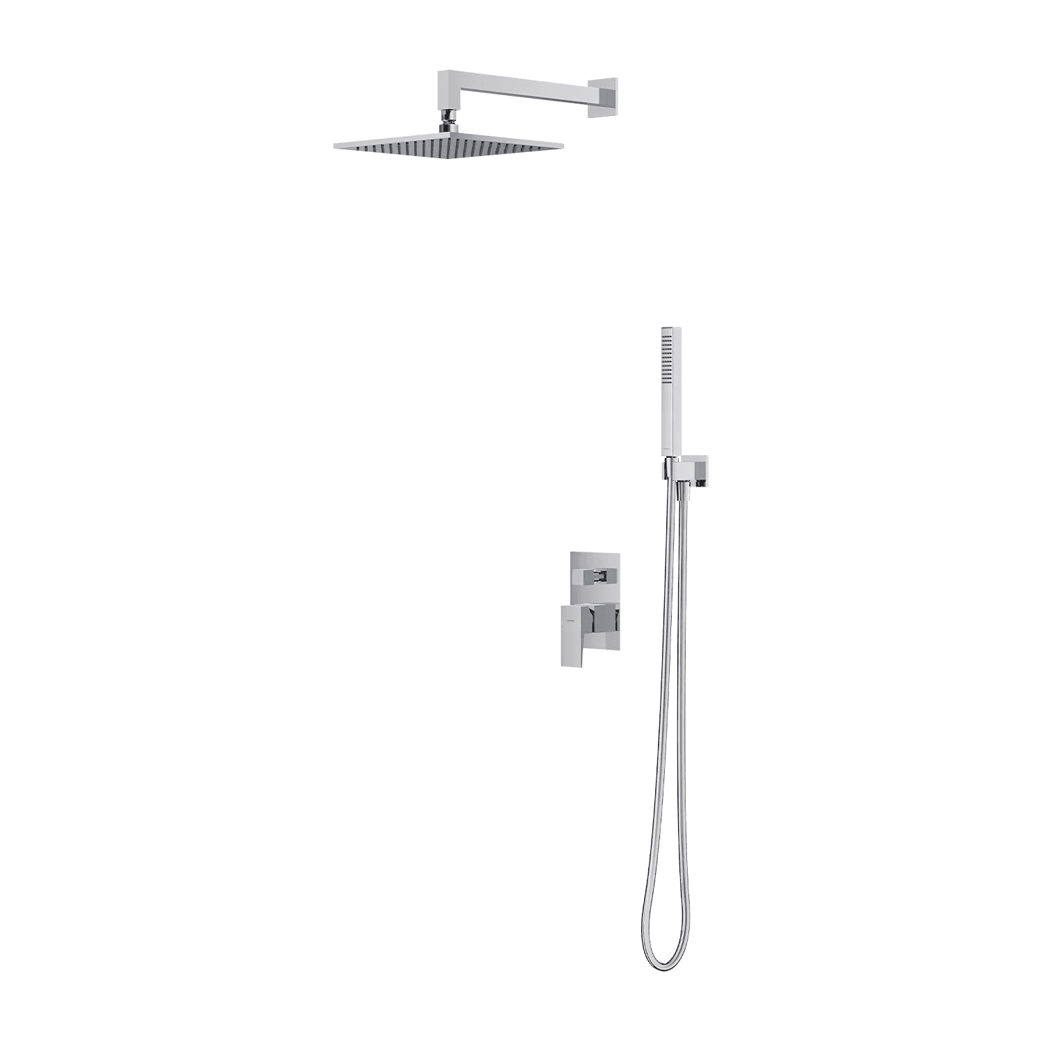 FRESH system prysznicowy podtynkowy, chrom połysk