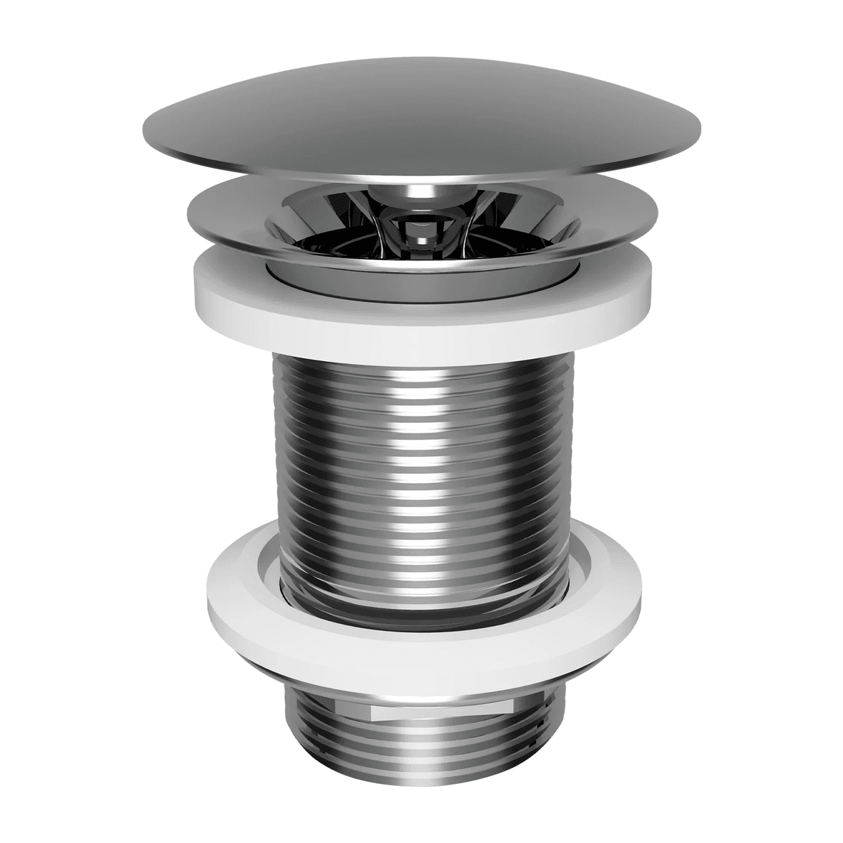 spust do syfonu umywalkowego, chrom połysk