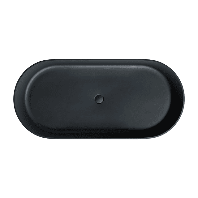 OVO M+ wanna wolnostojąca, 160 x 75 cm, black lava mat