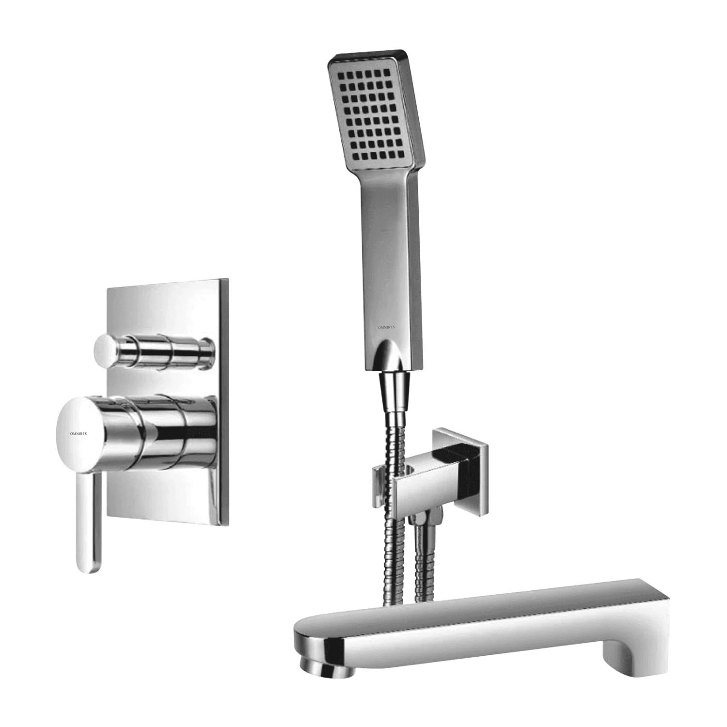 DARLING system wannowy podtynkowy, chrom połysk