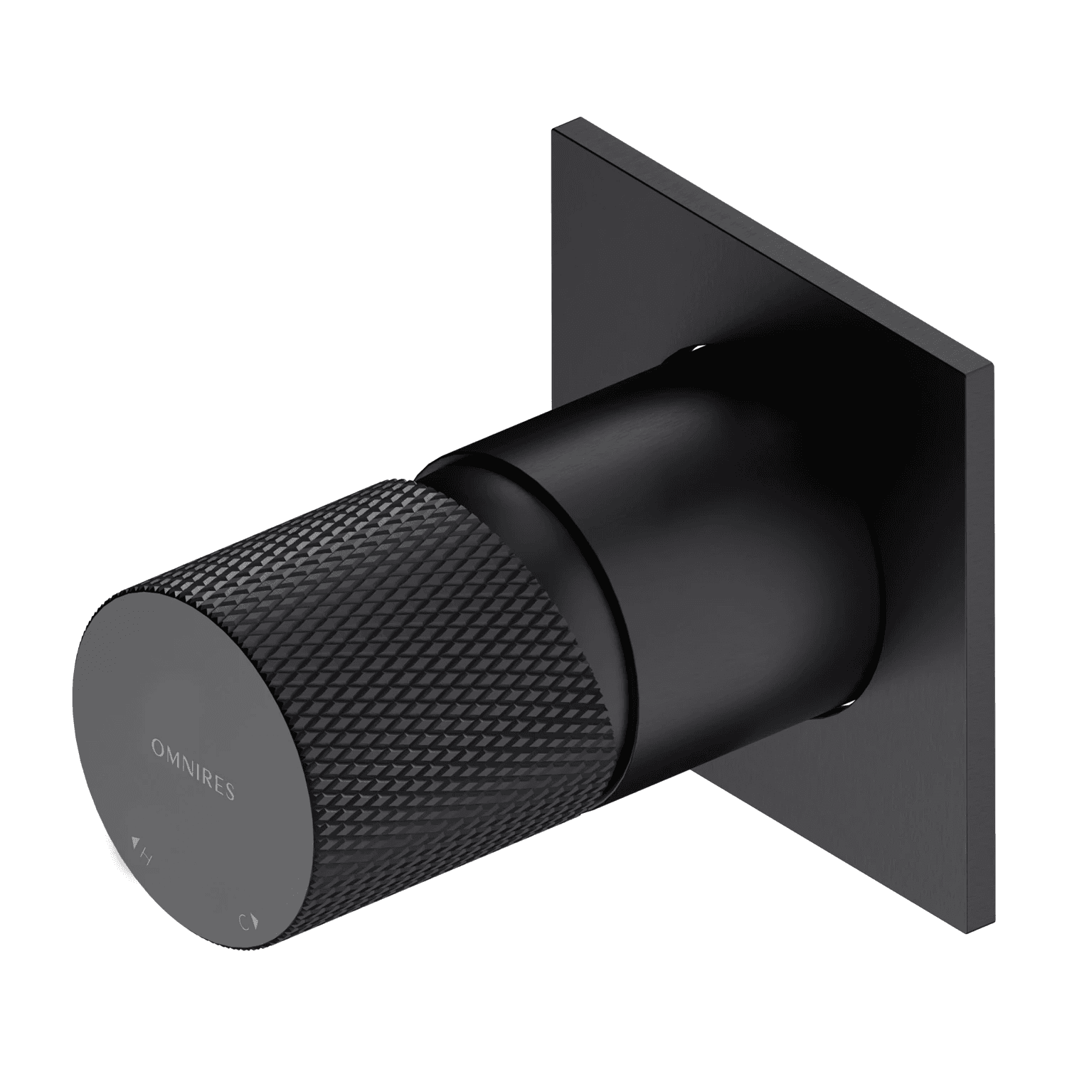 CONTOUR bateria prysznicowa podtynkowa, antracyt szczotkowany