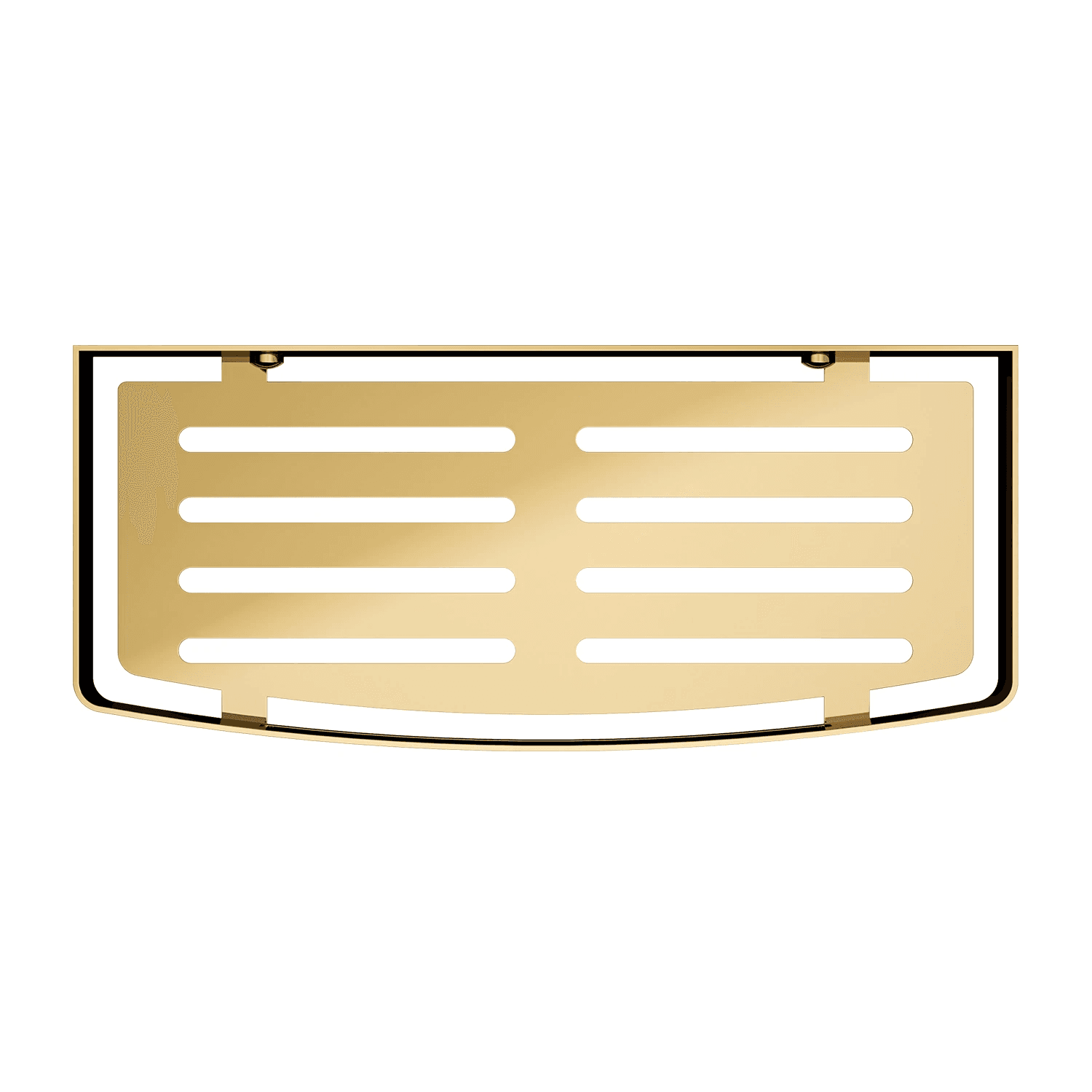 UNI koszyk prysznicowy, 30 x 5 x 13 cm, złoty połysk