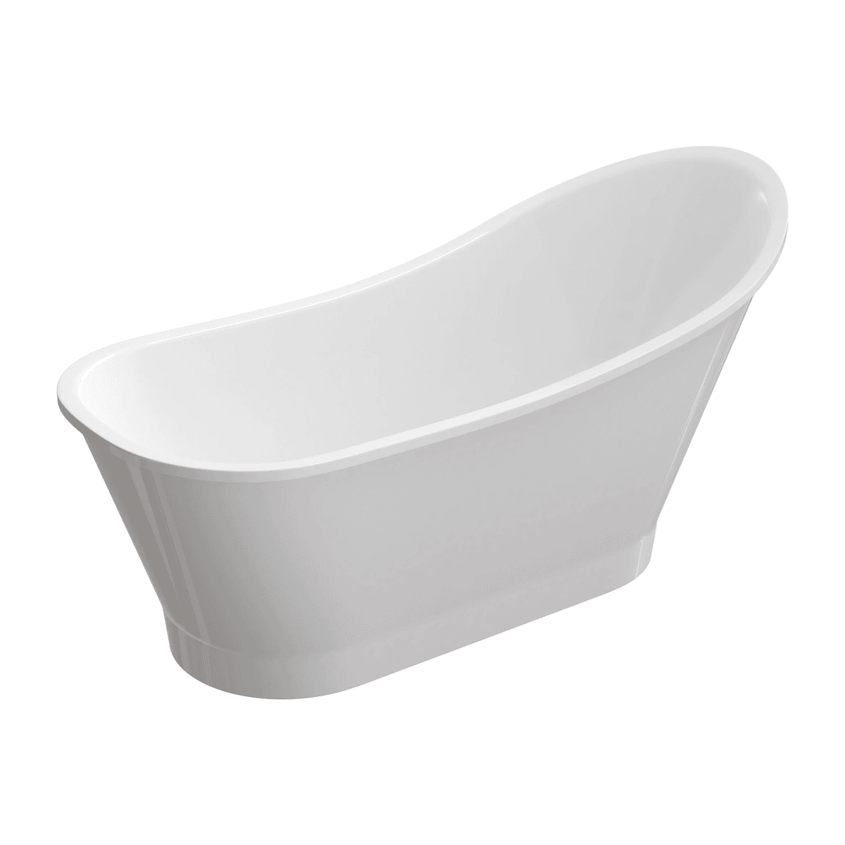 VENEZIA M+ wanna wolnostojąca, 160 x 73 cm, biały połysk