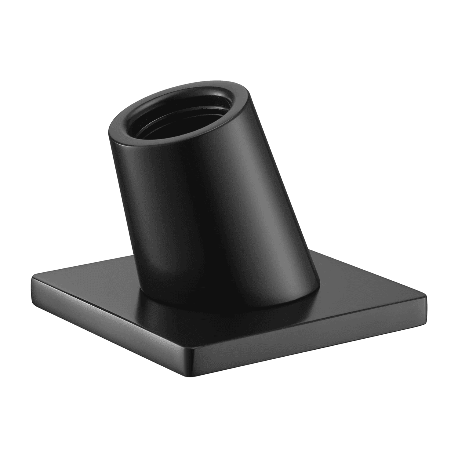 pierścień nawannowy z uchwytem na rączkę prysznicową, czarny mat