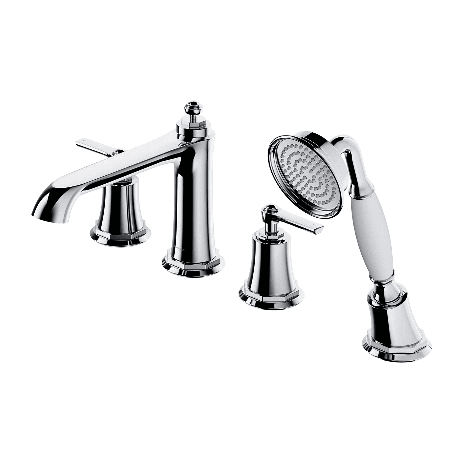 ARMANCE bateria wannowa 4-otworowa, chrom połysk