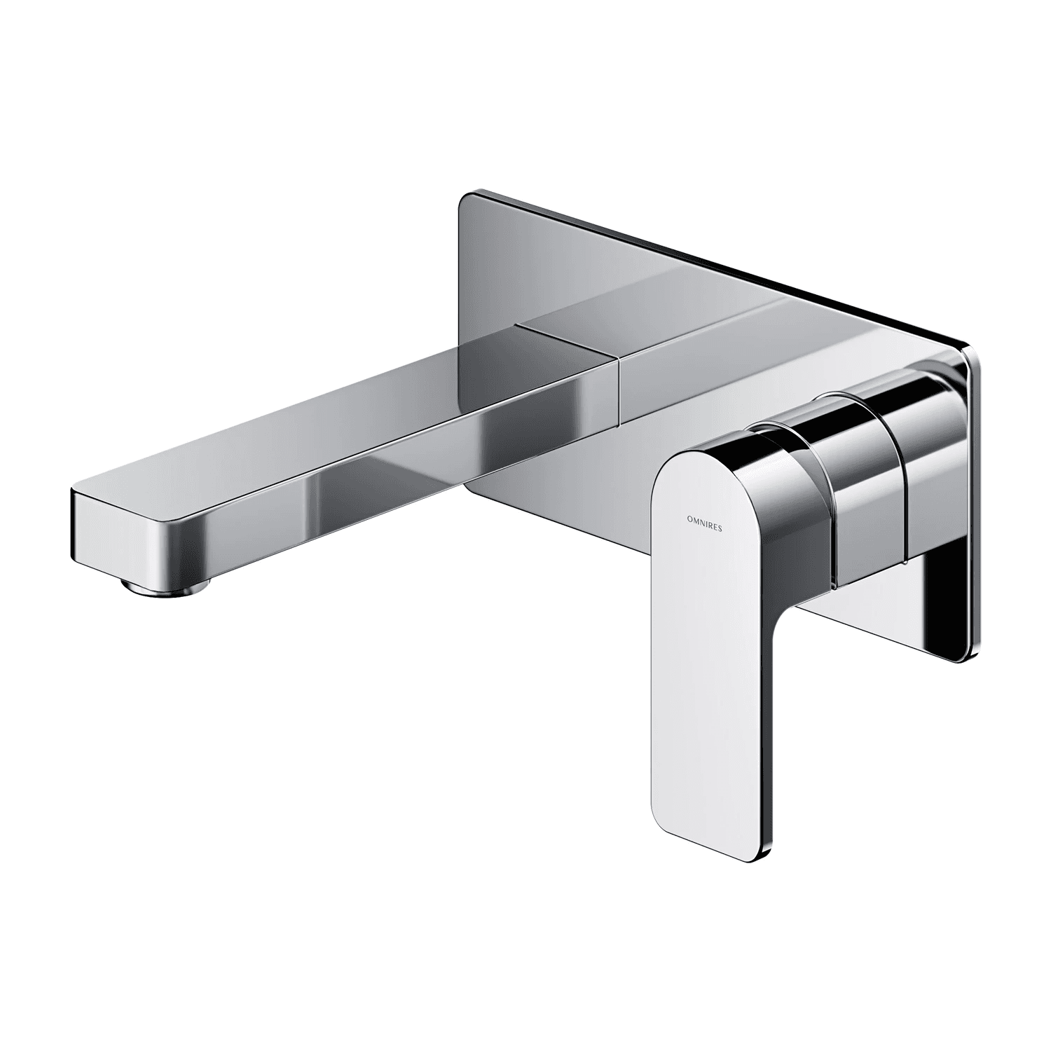 BARETTI bateria umywalkowa podtynkowa, chrom połysk